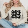 Simply Sage Market Women's Graphic Sweatshirt Gobble Wavy - 2 of 4