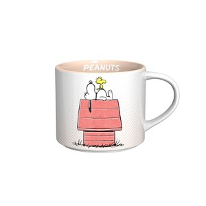 Zak Designs 15oz Peanuts Ceramic Modern Mug - 1 of 4