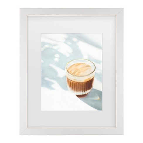 Trademark Fine Art - Julia  Afternoon Latte Matted Framed Art - image 1 of 4