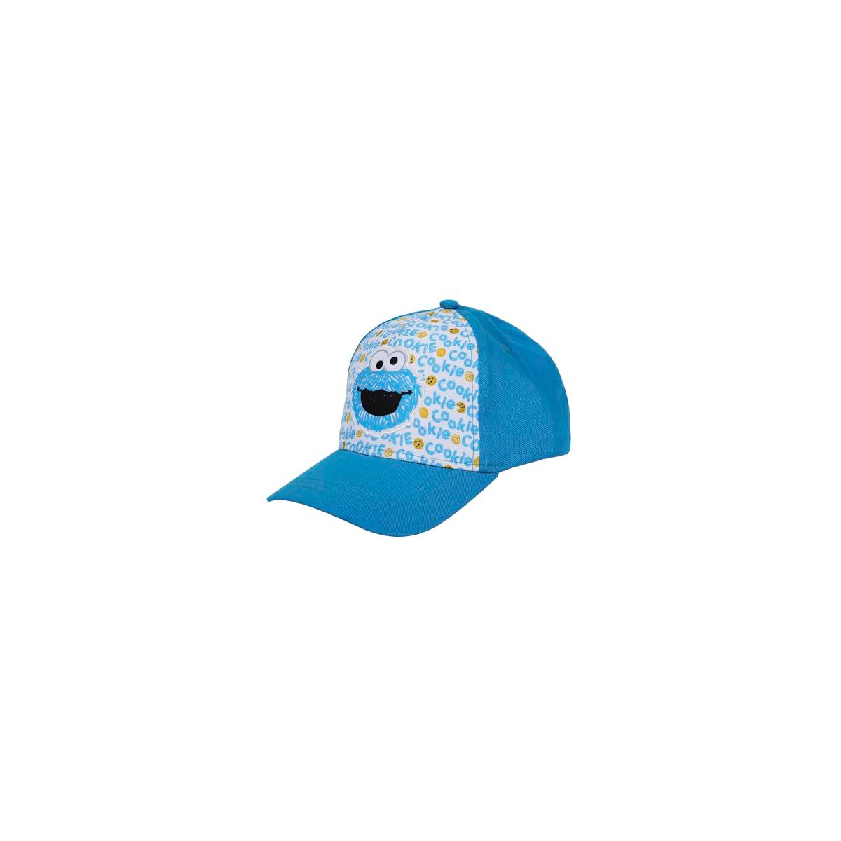 Sesame Street Plush Cookie Monster Toddler's Blue Traditional Adjustable Baseball Cap - thumbnail 7