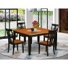 Dining Room Set - 9 Piece Table & Chair Set - Kitchen Dinette Set - Modern Design - 2 of 4