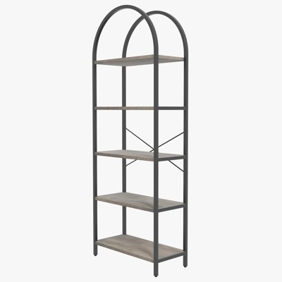 black iron frame + retro color wood board