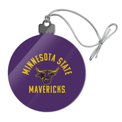 Mankato Mavericks Acrylic Christmas Tree Holiday Ornament