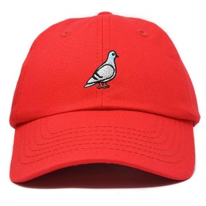 Dalix Pigeon Embroidered Cap Cotton Baseball Dad Hat for Men & Women Casual Cool - 1 of 4