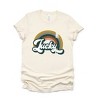 Simply Sage Market Women's Lucky Rainbow Short Sleeve Graphic Tee - 2 of 4