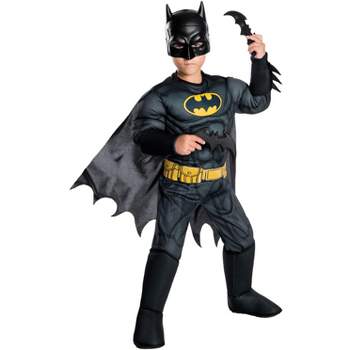 DC Comics DC Comics Deluxe Batman Child Costume, Medium