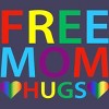 Adult Design By Humans Free Mom Hugs Hears Pride By Avocato Racerback Tank Top - 2 of 2