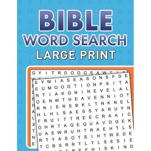 bible word searches large print by compiled by barbour staff paperback target