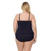 Aqua Green, Women's Triple Tier Tankini - 3 of 3