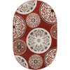 Unique Loom    Outdoor Modern Circles Area Rug - 2 of 4