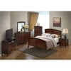 TiramisuBest Queen Bed (2 Boxes), Cappuccino, Particle Board, Farmhouse Design, Arch Top, Wood Veneers, Assembly Required - 2 of 4