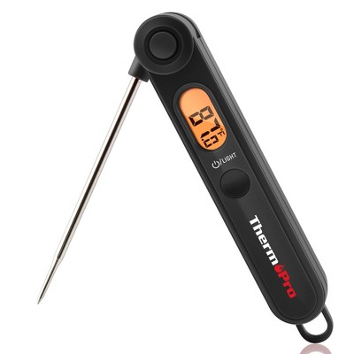 ThermoPro TP03BW Digital Instant Read Meat Thermometer Food Candy Cooking Kitchen Thermometer with Magnet and Backlight