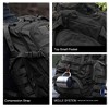Generic 25L Tactical Backpacks Molle Hiking daypacks for Camping Hiking Military Traveling Motorcycle Black - 4 of 4