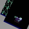 2pk Halloween 'Chilling' Skeleton Glow in the Dark Hand Towel Set Black - Hyde and EEK! Boutique™ - 3 of 4