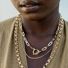 Sanctuary Project Flat Chain Link Necklace Gold - image 3 of 3