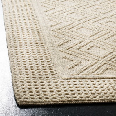 Vermont VRM212 Hand Woven Area Rug - Ivory - 8'x10' - Safavieh.