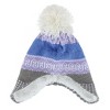 Grand Sierra Toddler (2-4) Lined Striped Winter Hat with Ear Flaps - 3 of 3
