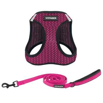 Voyager Step-In Flex Adjustable Harness & Leash Combo Set for Dogs -  VOYAGER Dog Harnesses