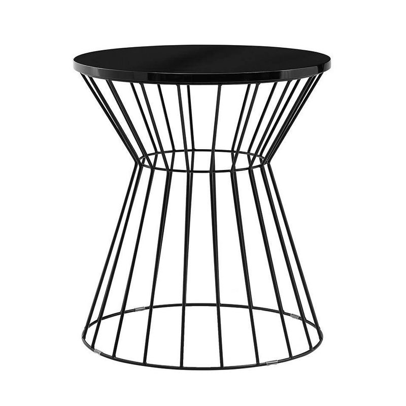 Lulu Side Table French Black - Adore Decor, 1 of 7