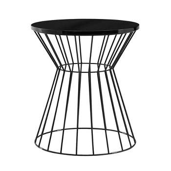 Lulu Side Table French Black - Adore Decor