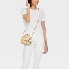 Shell Metal Clutch Crossbody Bag - A New Day™ Gold - 2 of 4