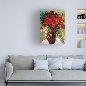 "Daisie & Poppies" Outdoor All-Weather Wall Decor - 1 of 4