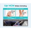 COSLUS Professional Manicure Pedicure Kit, 5 in 1 Electric Nail File for Toenail Hand Feet Care Wider Grinder for Thick Nails - 4 of 4
