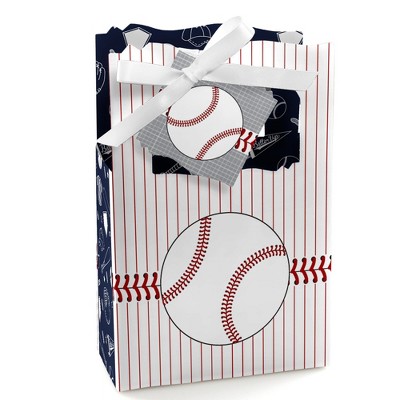 Big Dot of Happiness Batter Up - Baseball - Baby Shower or Birthday Party 4x6 Picture Display - Paper Photo Frames - Set of 12