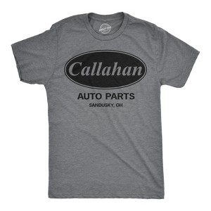 Mens Callahan Auto T shirt Funny Shirts Cool Humor Graphic Saying Sarcasm Tee - Crazy Dog Men's T Shirt - 1 of 4