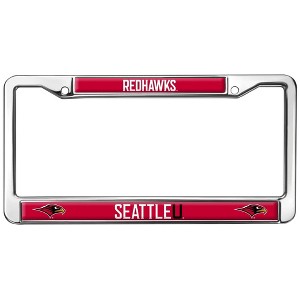 Seattle University Redhawks Full Size Standard License Plate Metal Frame - 1 of 4