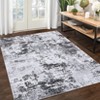 Washable Modern Abstract Large Living Room Rugs, Soft Washable Non Slip Bedroom Carpet for Home Office - 4 of 4
