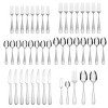 Oneida 45pc Ainsley Flatware Set: Stainless Steel Silverware, Service for 8, Dishwasher-Safe, Includes Serving Utensils - 3 of 4