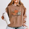 Simply Sage Market Women's Lightweight Garment Dyed Graphic Sweatshirt Hey Pumpkin Cursive - image 2 of 4