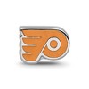 Black Bow Jewelry Sterling Silver Philadelphia Flyers NHL Bead Charm - 3 of 4