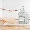 3 Sprouts Kids Recycled Fabric Play Tunnel - Beige - 3 of 4