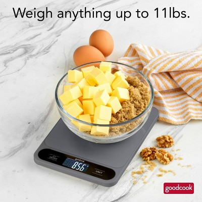 GoodCook Digital Kitchen 11lb Food Scale