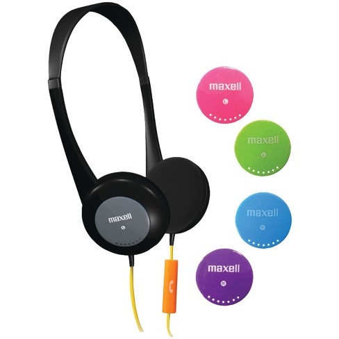 Maxell® Action Kids On-Ear Headphones with Microphone in Multicolored - image 1 of 4