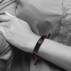 Black Bow Jewelry Black Plated Stainless Steel & Nylon Medical I.D. Bracelet, 7.5-9.5 In - 2 of 4