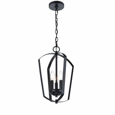 Millennium Lighting Ivey Lake 3 - Light Chandelier in  Matte Black