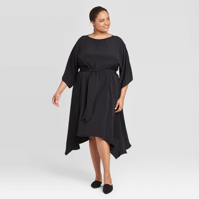 target plus size black dress