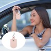 Unique Bargains DIY Office Car PU Leather Key Fobs 2 Pcs - 4 of 4