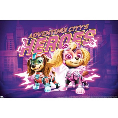 Trends International Paw Patrol: The Mighty Movie - Heroes Unframed Wall  Poster Prints : Target