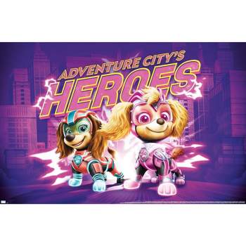 Trends International Paw Patrol: The Mighty Movie - Heroes Unframed Wall Poster Prints