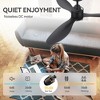 Airsurfer 52-inch Ceiling Fan with Light and Remote Control,3 Colors LED Light and Light Memory Function,6 Speeds Ceiling Fan for Bedroom - 4 of 4