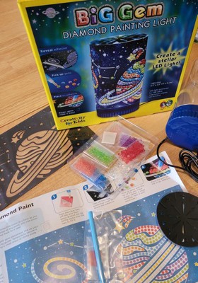  Gem Art Craft Kit for Kids – Light Up Diamond Painting