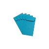 JAM Paper #6 Coin Business Colored Envelopes 3.375 x 6 Blue Recycled 356730559 - 3 of 4