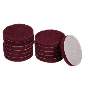 Unique Bargains Home Kitchen Cleaning Tools and Accessories Scouring Pads 3 Inch 12 Pcs - 1 of 3