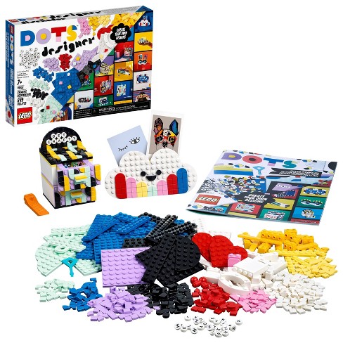 LEGO DOTS Big Box 41960 Arts and Crafts Set for Kids Aged 6 Plus, DIY Desk  Tidy Organizer or Toy Jewelry Storage Tray, Decoration Creative Activity