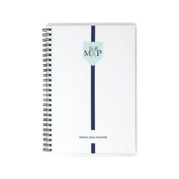 Undated Kahootie Co. 5.5" x 8.5" Meal Planner White (ITKMEALW)