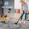 LunaLulinlk 8X10 Blue/Ivory /Medallion Non-Shedding Stylish and Stain Resistant Area Rug - 3 of 4